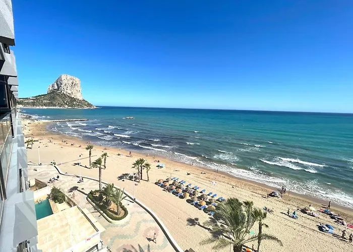Calpemar 8 Sea View First Line Arenal Apartment Calpe