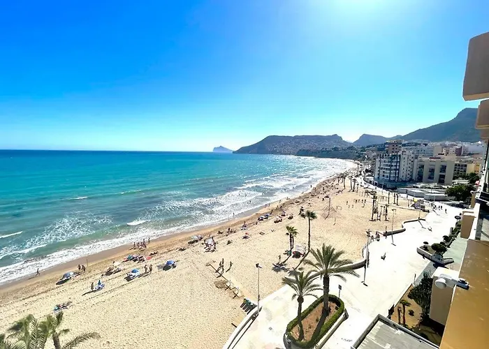 Calpemar 8 Sea View First Line Arenal Apartment *