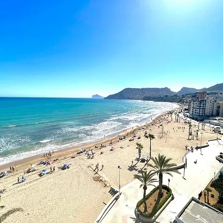 Calpemar 8 Sea View First Line Arenal Appartement *