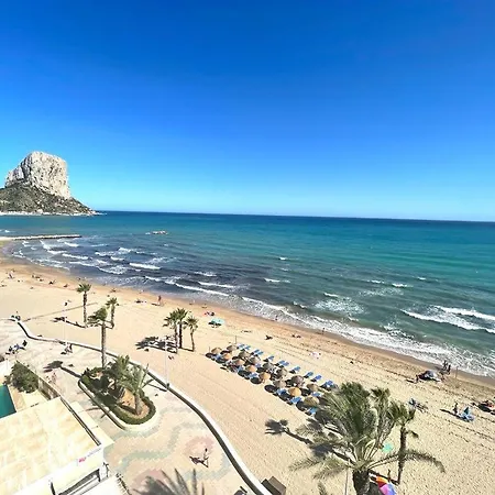 Calpemar 8 Sea View First Line Arenal Lejlighed Calpe